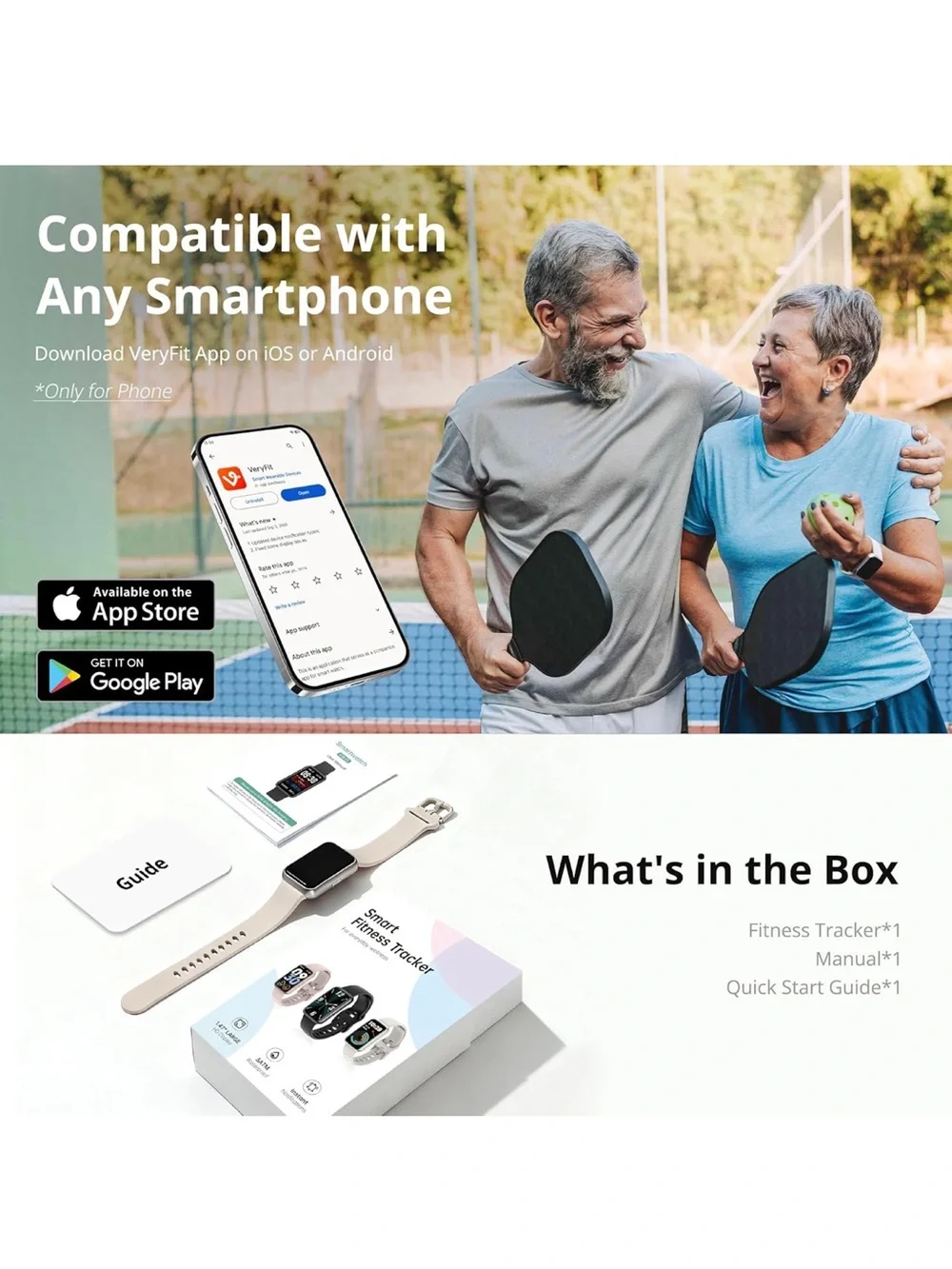 Brand new Smart Fitness Tracker Watch - Black